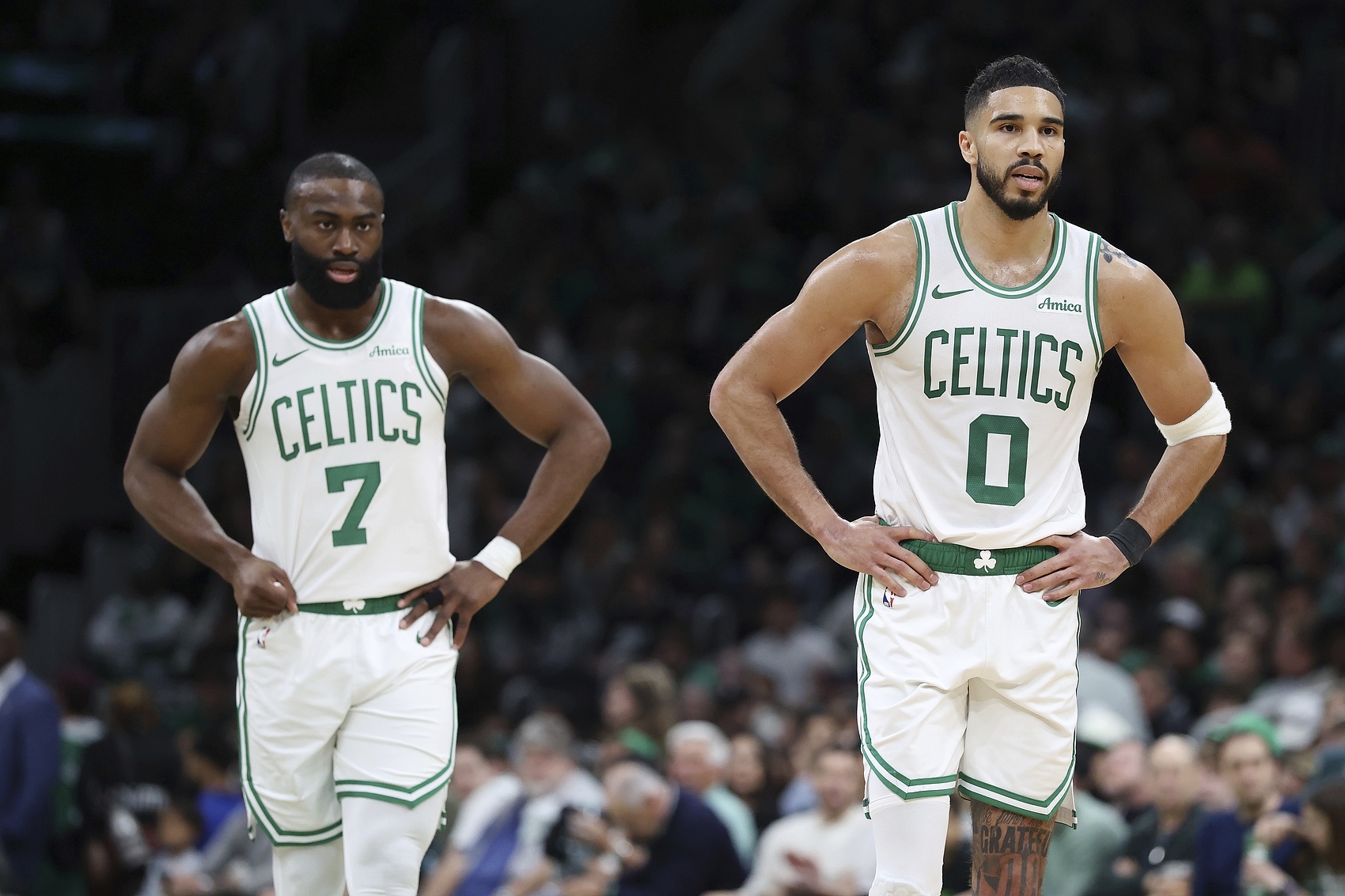 华体会-路威：拿塔图姆和布朗做比较这话题早老掉牙了 他们已证明了自己